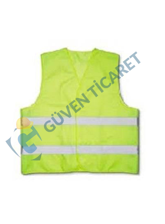 Uniwest® UW-101 Çift Şeritli İkaz Yeleği Sarı