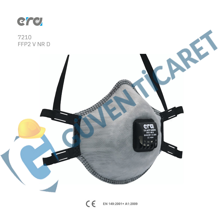 ERA 7210 AKTİF KARBON FFP2 V NR D